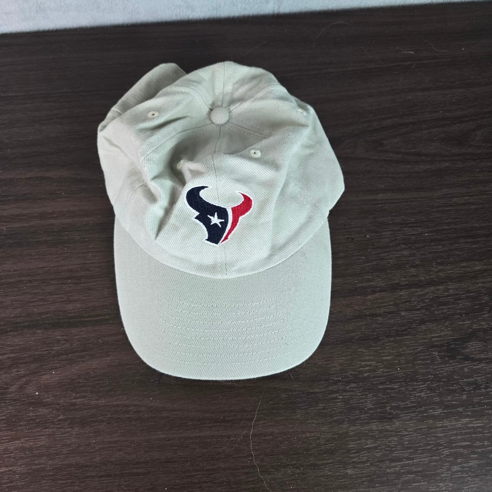 Houston Texans NFL Hat Khaki Tan Cotton Adjustable Dad Cap Baseball Football